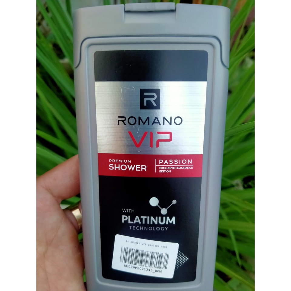 Sữa Tắm Hương Nước Hoa Romano Vip