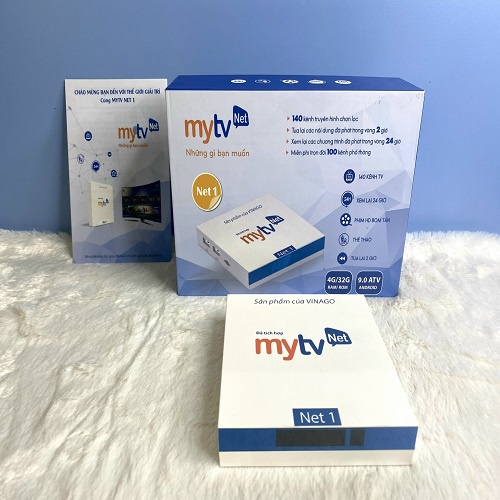 Android TV Box MyTV Net 4GB Rom 32G Chạy mượt mà hàng chính hãng