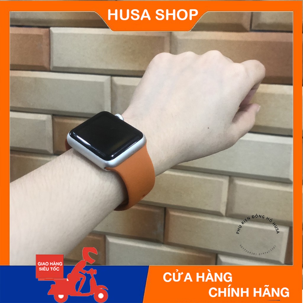 DÂY CAO SU CAM ĐẤT APPLE WATCH ,T500plus ,HW12..Đủ size 38mm 40mm 41mm 42mm 44mm 45mm