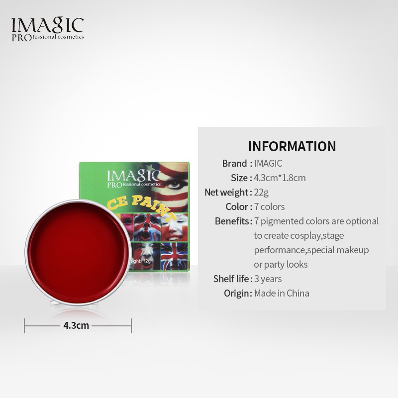 Màu dầu vẽ cơ thể IMAGIC cao cấp 22g | BigBuy360 - bigbuy360.vn