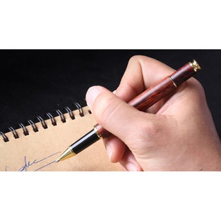 [Xả kho] Bút ký gỗ phong thủy Huyết Long cao cấp sang trọng