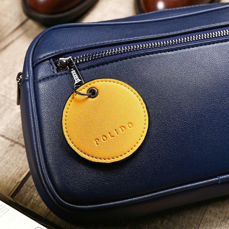 Túi Da Nam Mixed Colour POLIDO Chất Liệu Da PU, Phong Cách Trẻ Trung Thời Thượng