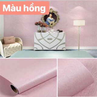 Giấy dán tường 10M khổ rộng 45CM sẵn keo wallpaper dán tủ quần áo chống ẩm mốc trang trí phòng ngủ phòng khách FREESHIP