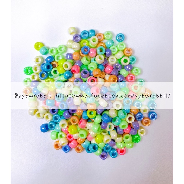 Kandi hạt nhũ bóng ( màu Unicorn )