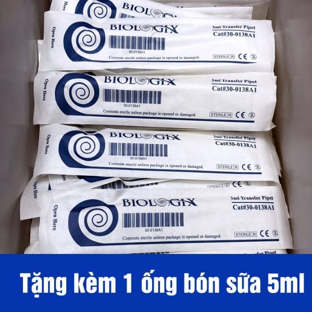 COMBO 30-50-70-100 ỐNG HÚT SỮA BIOLOGIX NHẬP KHẨU MỸ