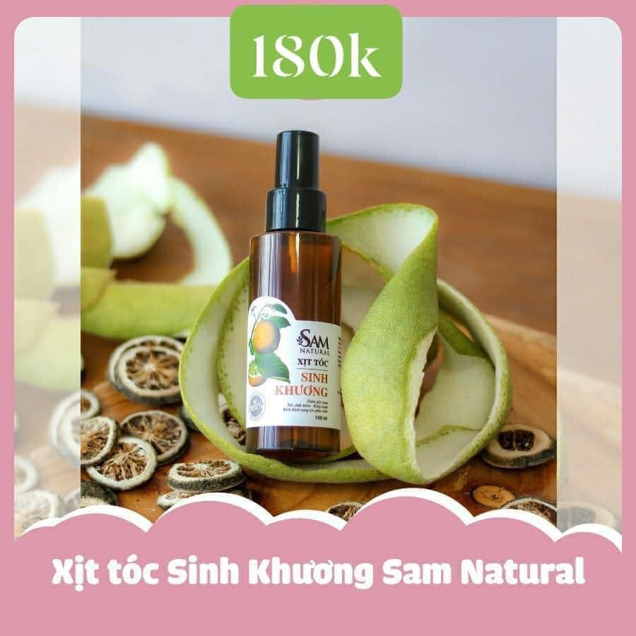 Xịt Dưỡng Tóc Mềm Mượt Sinh Khương Kích Mọc Tóc,Giảm Rụng Tóc,Tóc Mọc Dày và Mượt 100ml [Chính Hãng 100%]