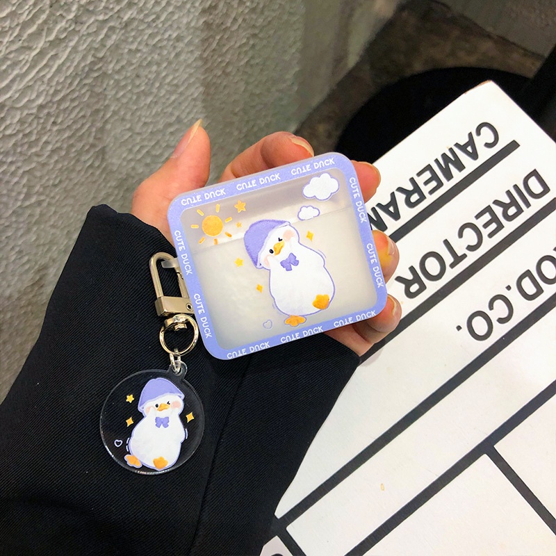 Case Ốp dành cho AIRPODS 3/ Airpods Pro/ Airpods 1/2 hình Vịt Cute Ducht