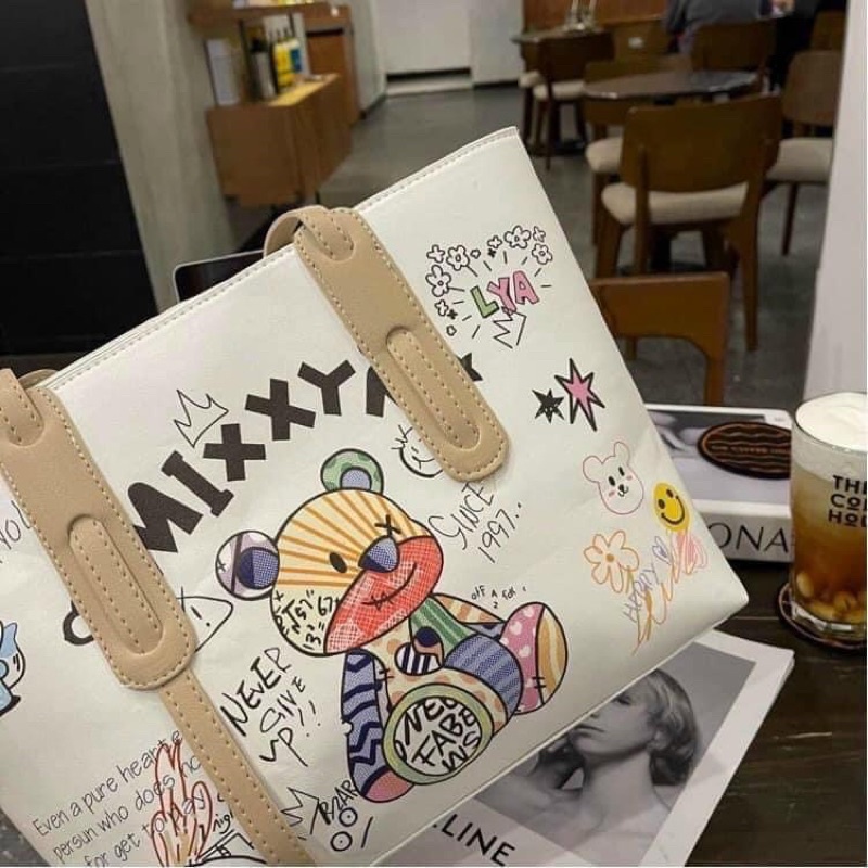 Túi Công Sở Gấu size 35