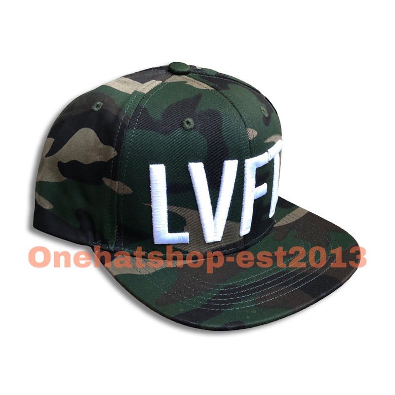 Nón thời trang snapback logo LVFT vải camo lính đứng fom chất lượng cao
