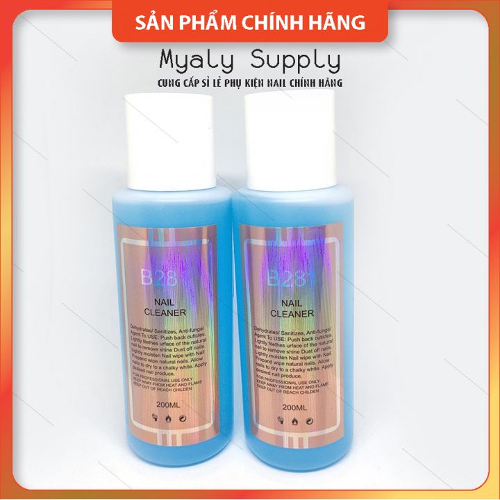 Nước Lau Gel Nail Cồn Lau Gel 200ml B281 Mùi Thơm  SP001253