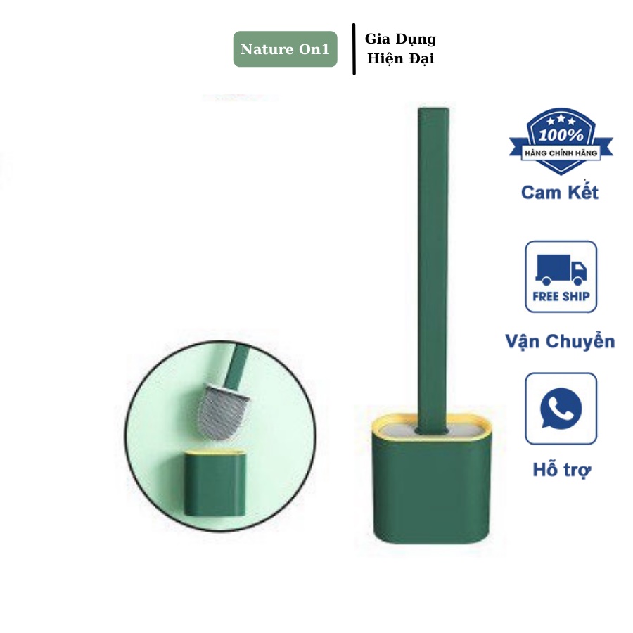 Cọ vệ sinh nhà tắm bồn cầu toilet siêu sạch chất liệu silicon - Chổi cọ nhà vệ sinh silicon siêu sạch siêu bền