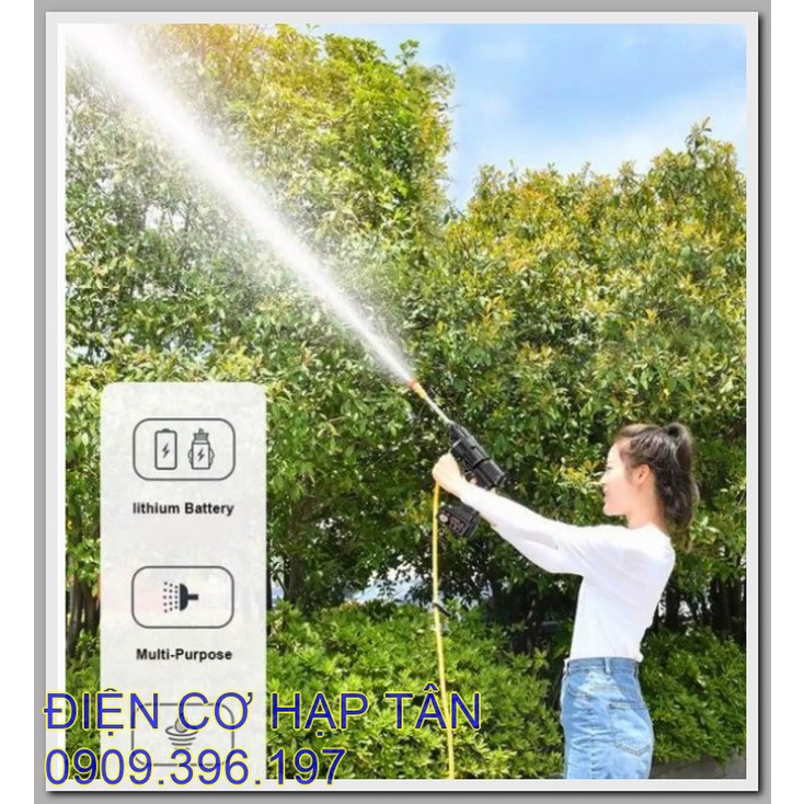 MÁY RỬA XE DÙNG PIN MAKITA 118V - MÁY RỬA XE GIA ĐÌNH - MÁY XỊT TƯỚI HOA