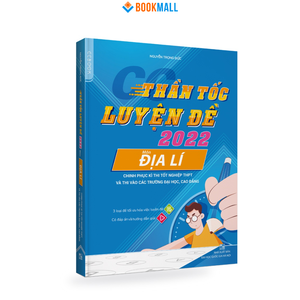 Sách Thần tốc luyện đề 2022 môn TOÁN LÍ HÓA SINH SỬ ĐỊA ANH VĂN Chinh phục kì thi THPTQG Đại Học CĐ - Lẻ Tùy chọn