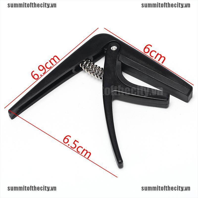 Capo Một Tay Cầm Bằng Nhựa Và Thép Thay Đổi Nhanh Chóng Chuyên Nghiệp Cho Đàn Ukulele