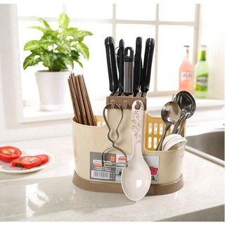 Ống Đựng Đũa Thìa Bằng Nhựa Đa Năng Homestar_TIB001