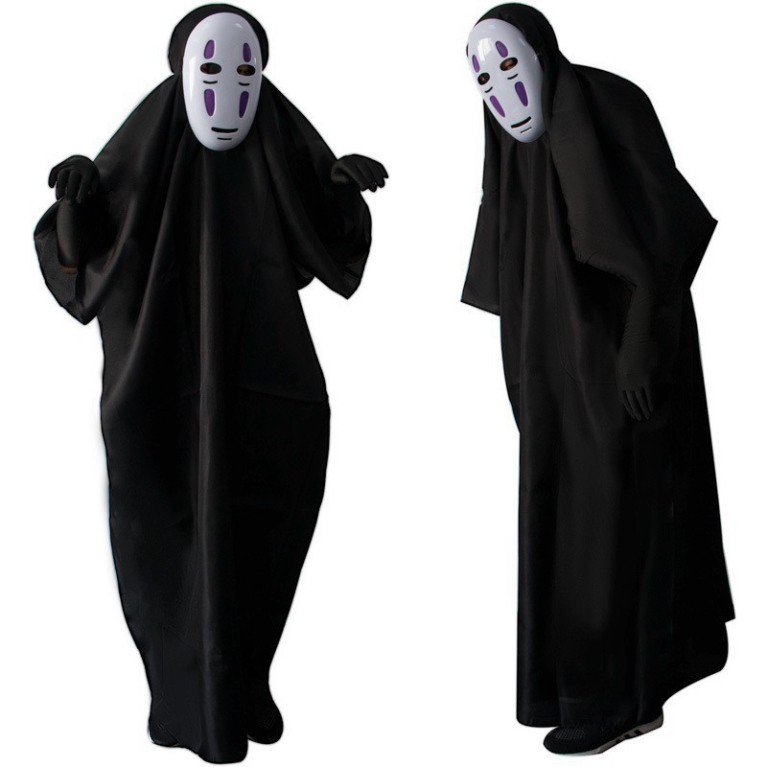 SET BỘ trang phục HÓA TRANG VÔ DIỆN Hayao Miyazaki SPIRITED AWAY CHO trẻ con VÀ NGƯỜI lớn