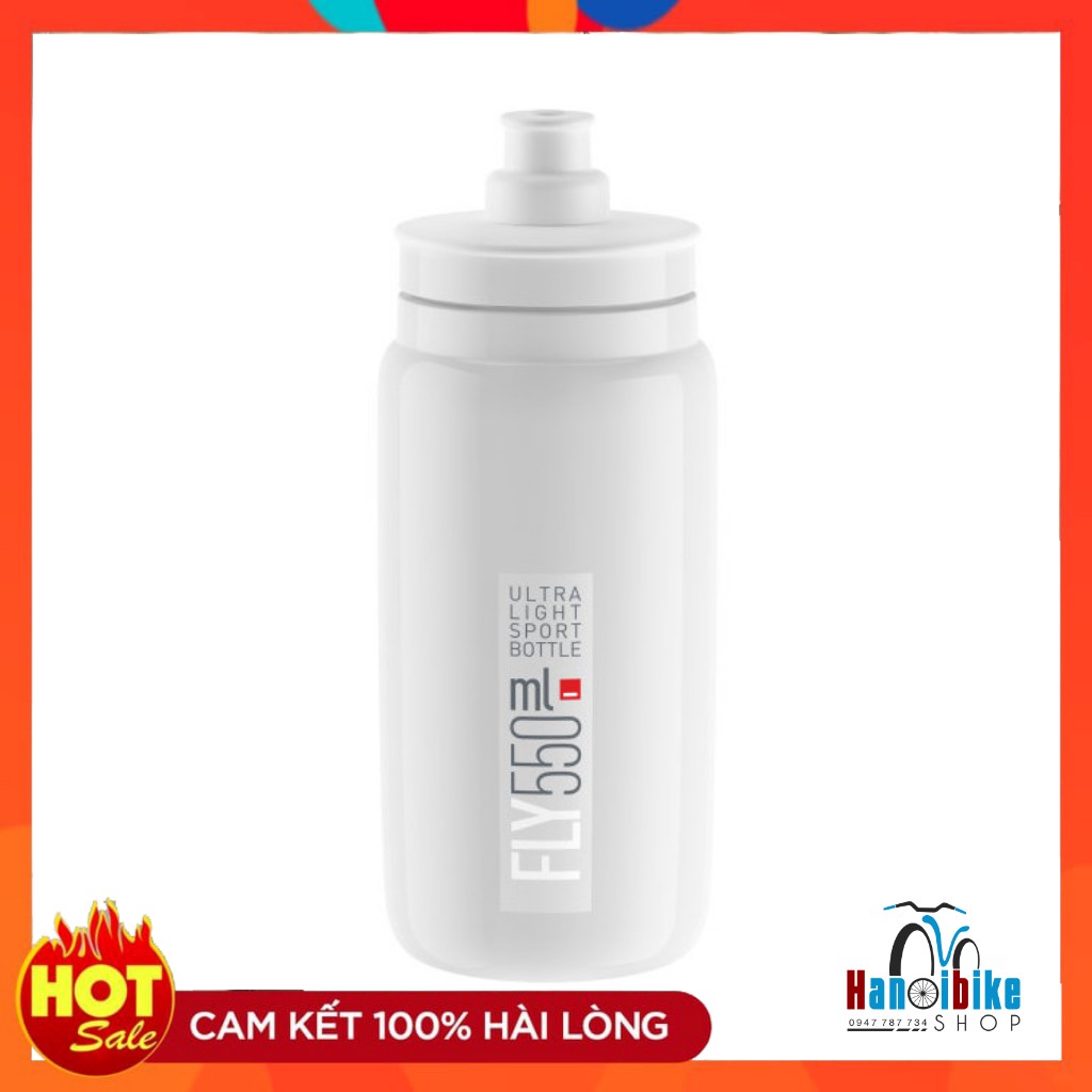 Bình nước thể thao gắn xe đạp Elite 550ml 2021
