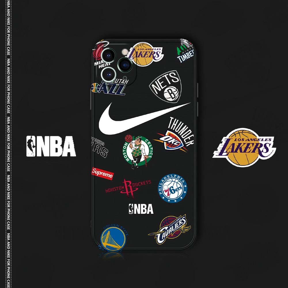 Ốp Điện thoại Phong Cách Bóng Rổ Nba Cho Iphone 12 12mini Pro Promax 11 Pro Promax Ix Xr Xsmax 7 / 8 Plus | BigBuy360 - bigbuy360.vn