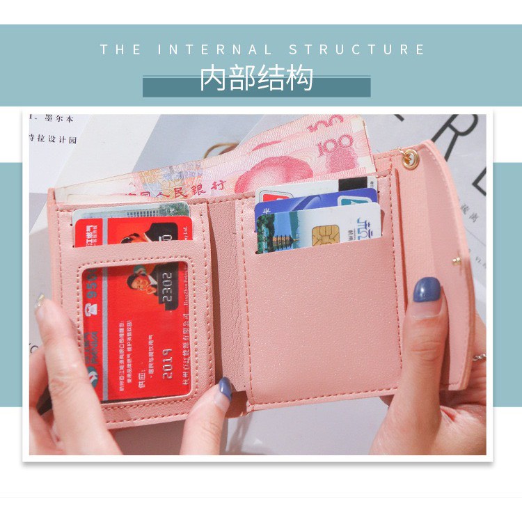 Ví Nữ Mini Cầm Tay Cao Cấp Nhỏ Gọn Bỏ Túi Giá rẻ mẫu 117F | BigBuy360 - bigbuy360.vn