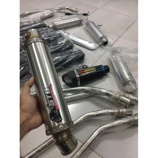 Trọn bộ Pô STB luôn cổ pô gắn Exciter Winner Sonic Satria Raider Wave Dream Sirus " rẻ vô địch " Rẻ Vô Địch
