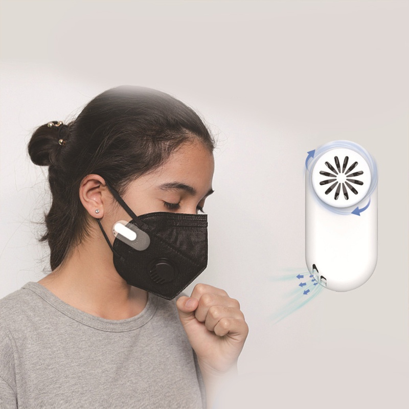Quạt Làm Mát Không Khí Mini Có Kẹp Có Thể Sạc Lại Tiện Dụng