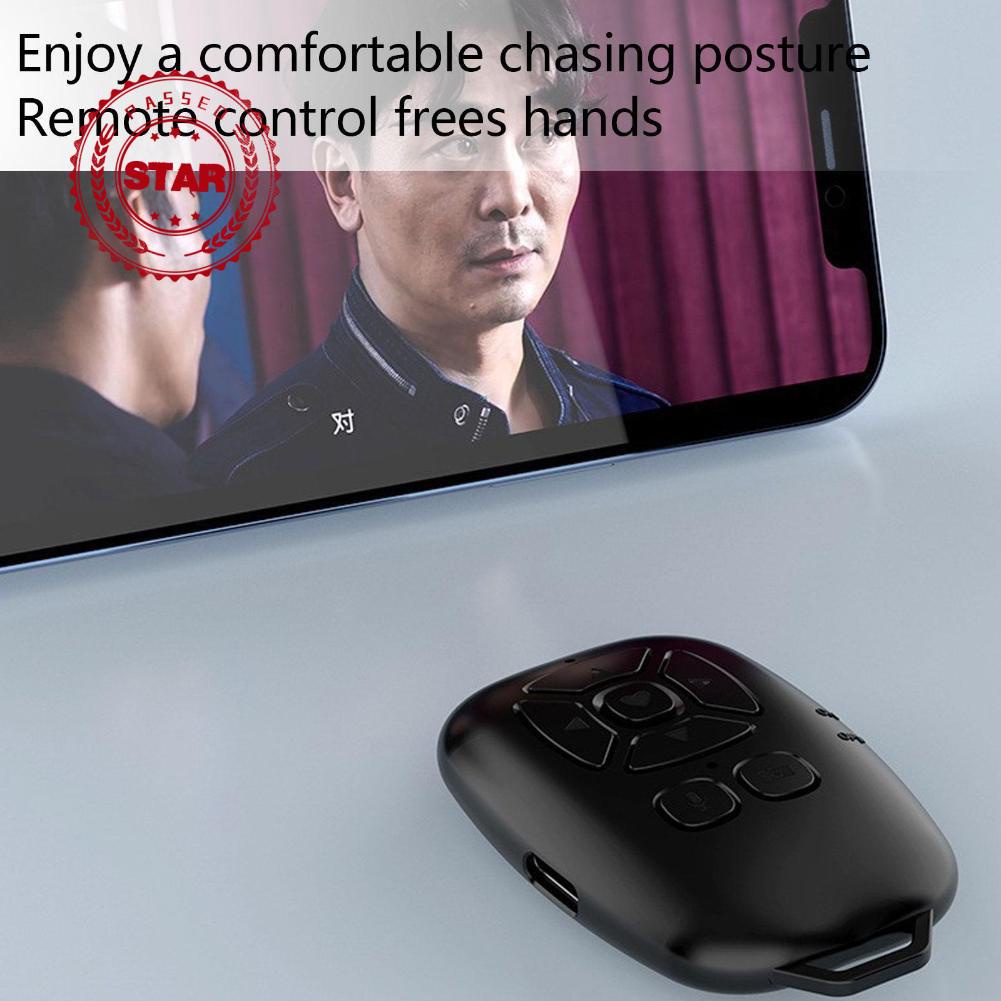 Điều Khiển Từ Xa Đa Năng Màu Đen 7 Nút Cho Camera Live Selfie H4Q4