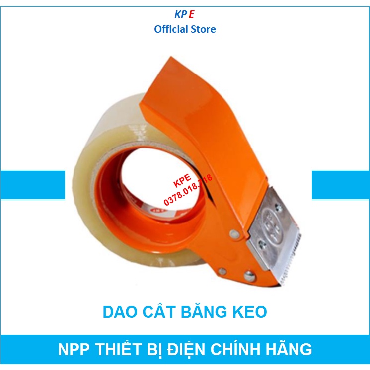 ĐỒ DAO DỤNG CỤ CẮT BĂNG KEO CẦM TAY TRONG ĐỤC HÀNG DỄ VỠ 5F 5P 5CM 5 CM PHÂN - KPE ELECTRIC