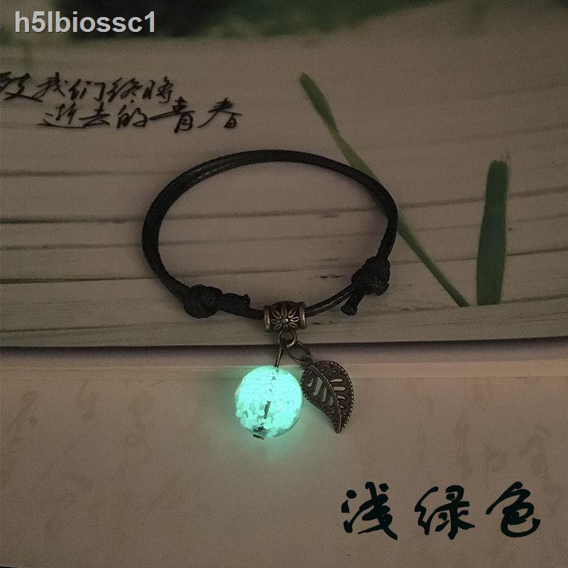 ✚№❇Vòng tay hạt phát sáng Harajuku Đơn giản Sinh viên hoang dã Đêm dạ quang ngọc trai Cặp đôi nam và nữ thủy tin | BigBuy360 - bigbuy360.vn