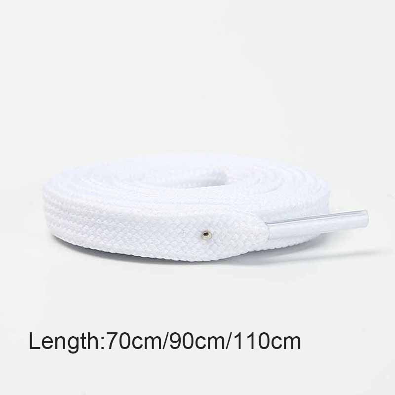 Dây giày hai lớp màu trơn kích thước 70cm/90cm/110cm
