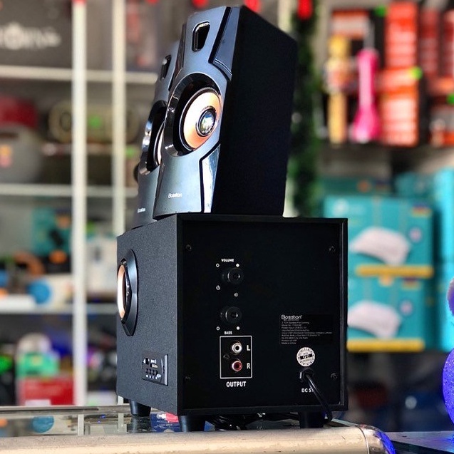 Loa Vi Tính Loa Máy Tính Pc Để Bàn Bosston T3500-BT Kết Nối Bluetooth Với Điện Thoại Âm Thanh Cực Đỉnh