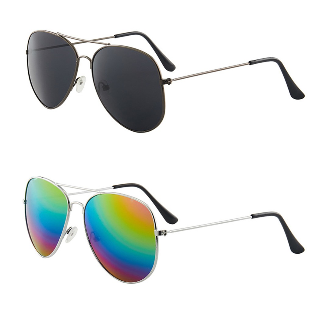 Kính nam thời trang P125, kính mát nam gọng kim loại đi biển, đi du lịch