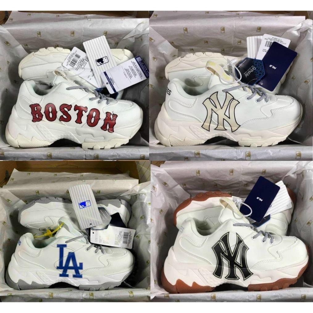 Giày MLB các màu Ny Boston Hot Trend thể thao sneaker, hàng Full box Full bill | BigBuy360 - bigbuy360.vn