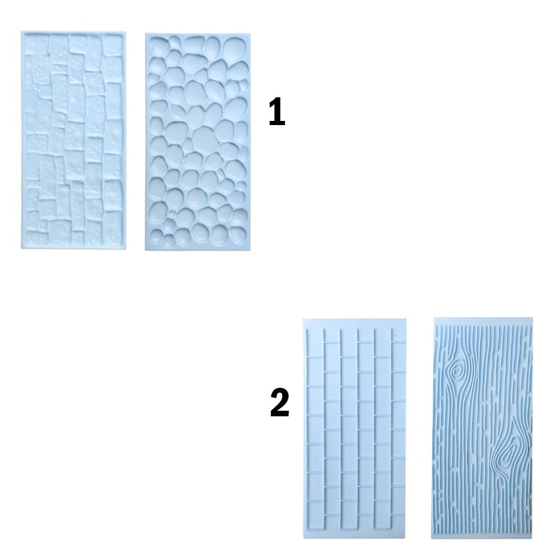 Khuôn nhựa tạo hình Socola trang trí bánh