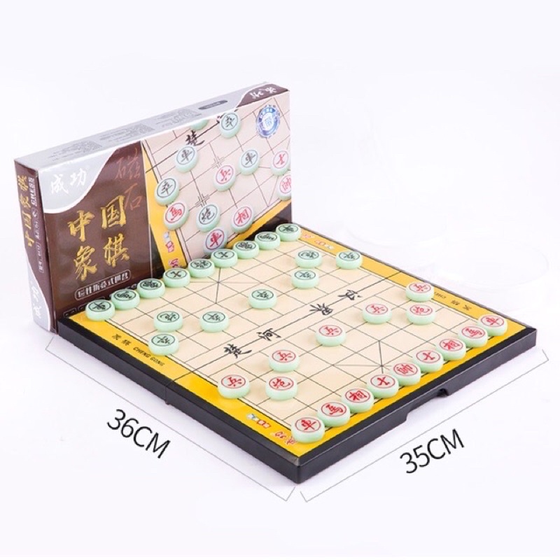 cờ tướng có nam châm lớn 35cm - trò chơi giao đấu trí tuệ