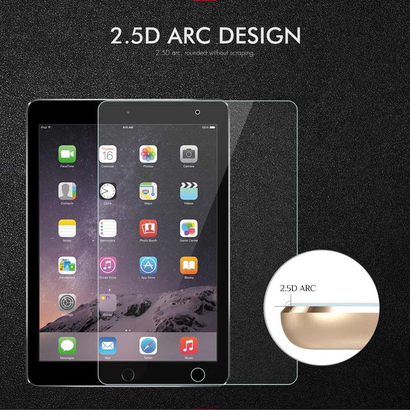 1PCS Tempered Glass For Apple iPad 9.7 2017  2018 A1822 Apple iPad 5 (5th generation)Screen Protector