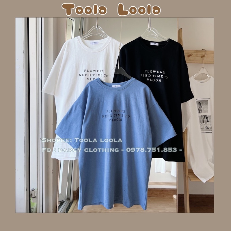Áo Thun Cotton  khô  3158 Gía Rẻ 𝑭𝑹𝑬𝑬𝑺𝑯𝑰𝑷 Áo Phông In Chữ Phom Rộng -  Hình Thật -  Clip Shop Quay