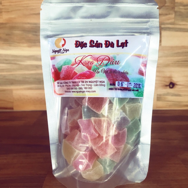 Kẹo dâu sữa Đặc Sản Đà Lạt