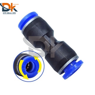 Nối 2 đầu ống khí nén PU