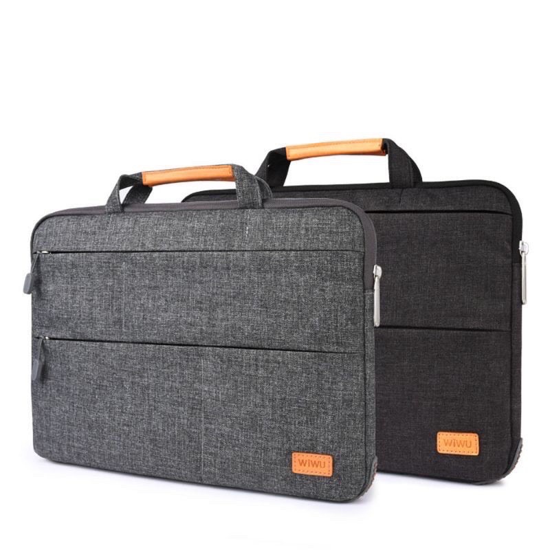 Cặp(túi) chống sốc dành cho Macbook Air , Pro - Laptop 13 - 16 inch chính hãng Wiwu Smart Stand Sleeve