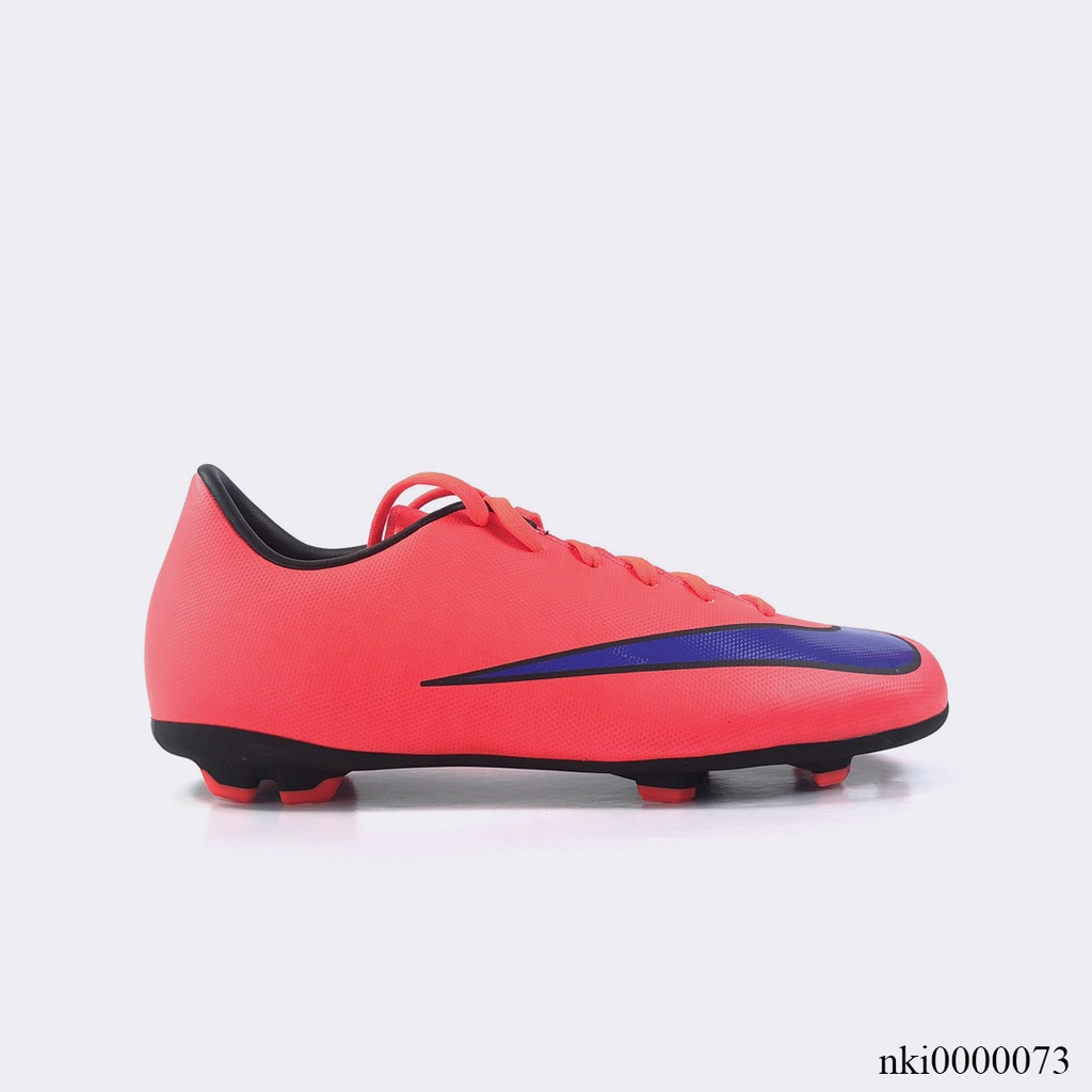 Giày Đá Bóng NIKE MERCURIAL VICTORY V FG 651634-650, Giày Đa Bong Màu Đỏ - HODU Sport