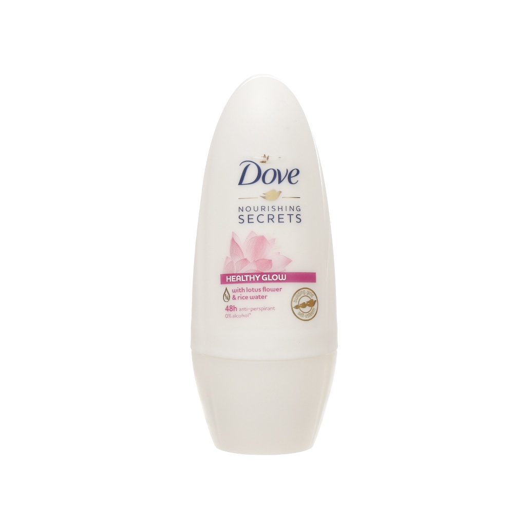 Lăn Khử Mùi Cho Nữ Dove Từ Hoa Sen & Nước Gạo 40ml