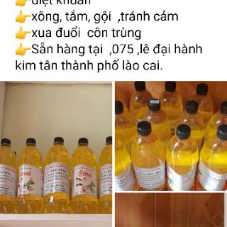 Tinh dầu sả chanh.