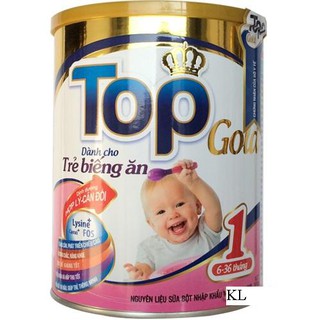 Sữa bột Top Gold 1 900g cho trẻ biếng ăn 6-36 tháng