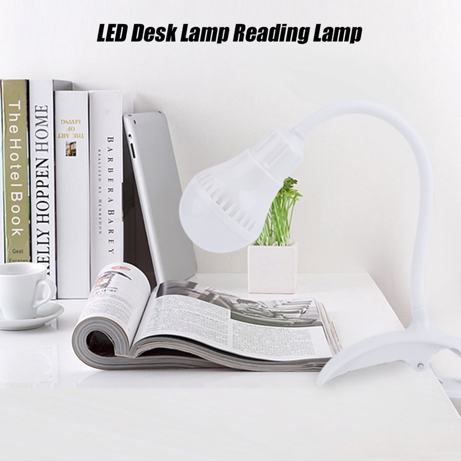 Đèn LED kẹp bàn dùng đọc sách