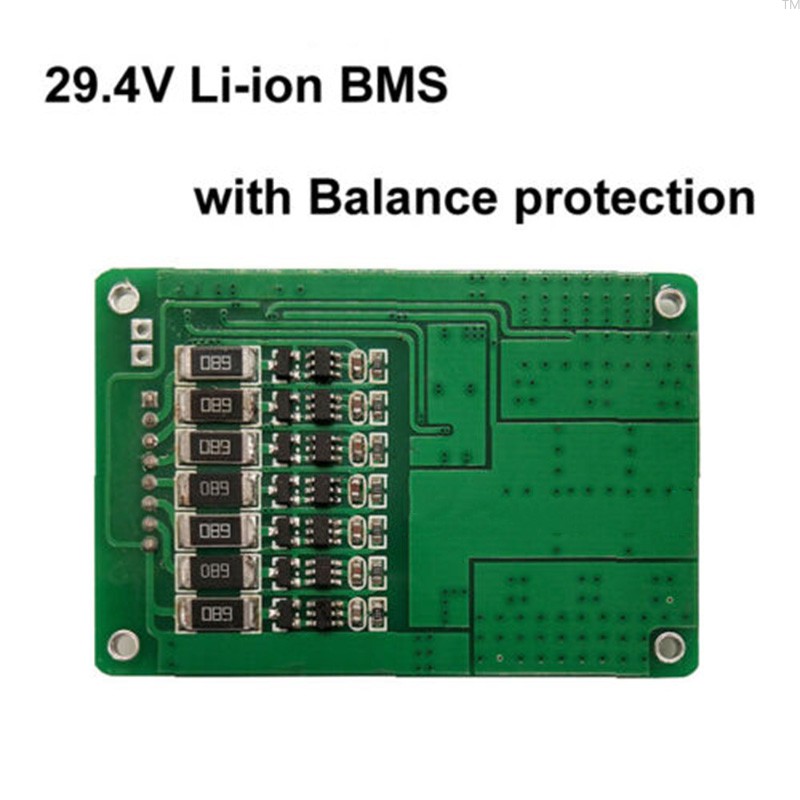 Bảng mạch cân bằng 7s 29.4v Bms cho pin Li-Ion Lithium 18650