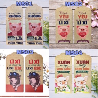Combo 600 bao lì xì tết