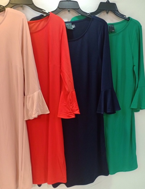 Đầm thun suông tay loe big size vnxk