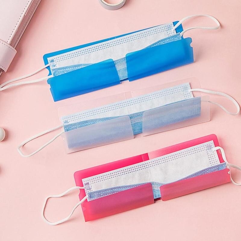 (Hàng Mới Về) Kẹp Khẩu Trang Chống Bụi Dùng Một Lần Tiện Dụng