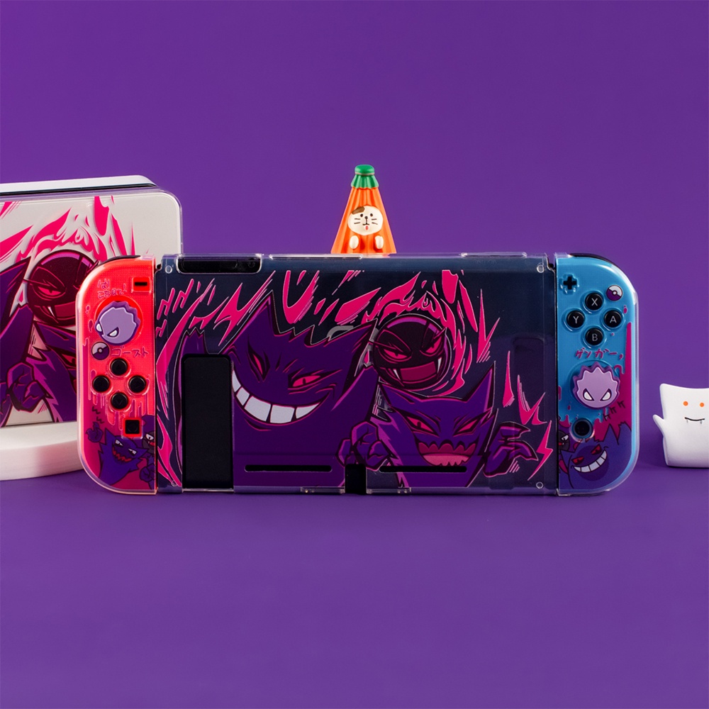 Túi Da PU Màu Gradient Bảo Vệ Máy Chơi Game Nintendo Switch
