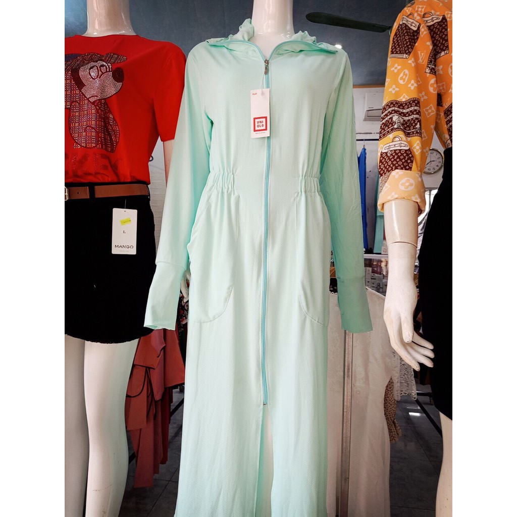 Áo chống nắng [Loại -1] chất áo siêu mát có lỗ thông nên mang thoáng khí , mềm mịn siêu nhẹ mà lại cản tia cực tím | BigBuy360 - bigbuy360.vn